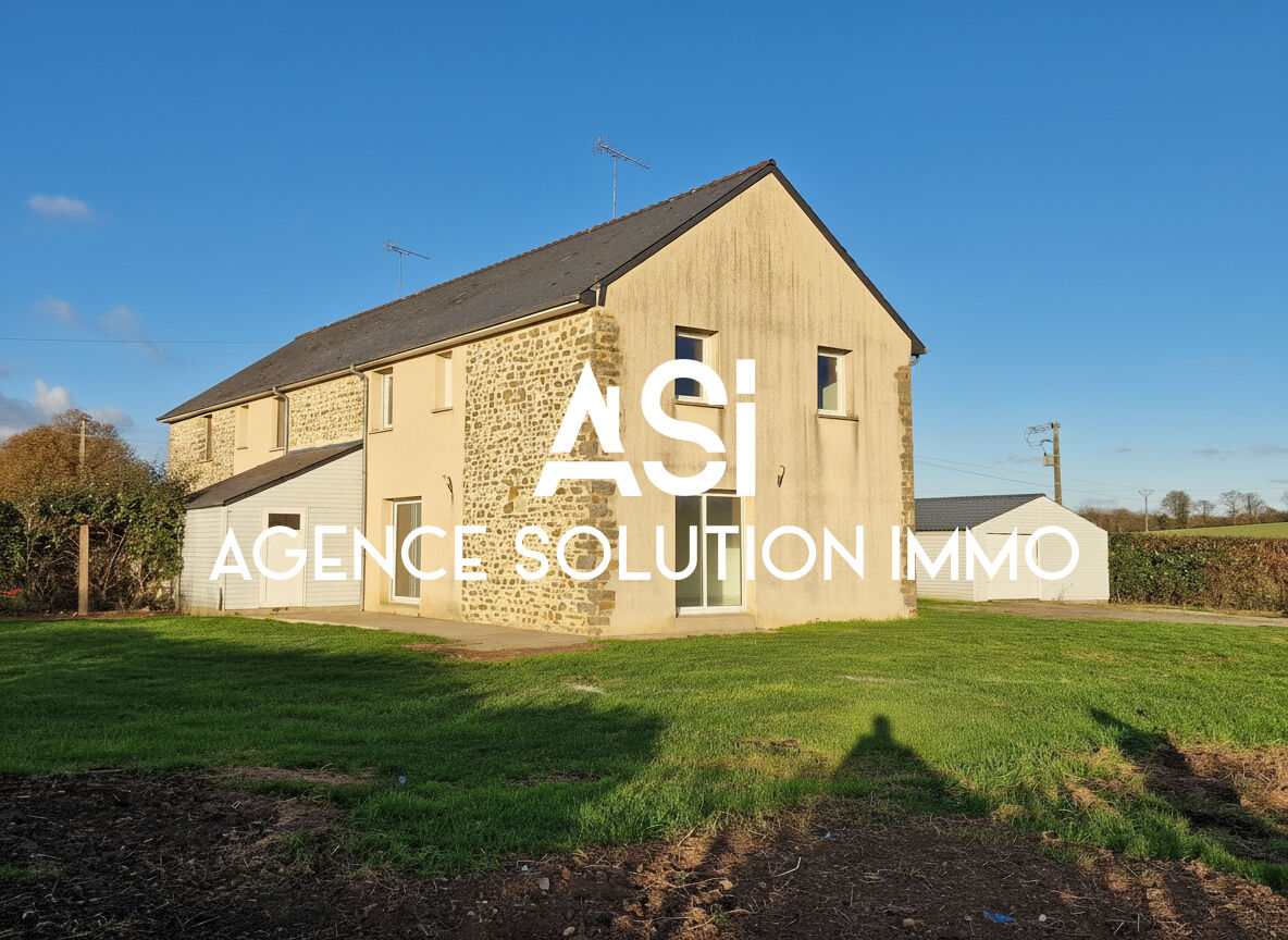 Longere de 129 m²  sur environ 800 m²  - 4 chambres
