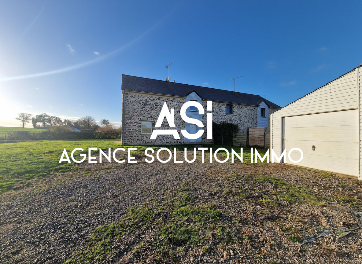 Longere de 129 m²  sur environ 800 m²  - 4 chambres