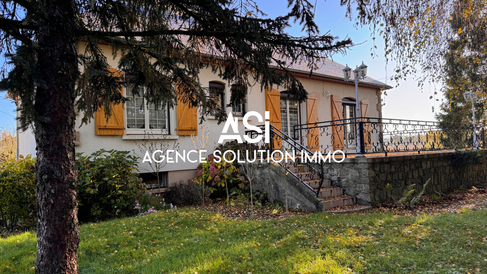 Maison 7p 5ch 132m2 - jardin 1160m2 -  Calme et lumineux - grande terrasse - sous-sol total