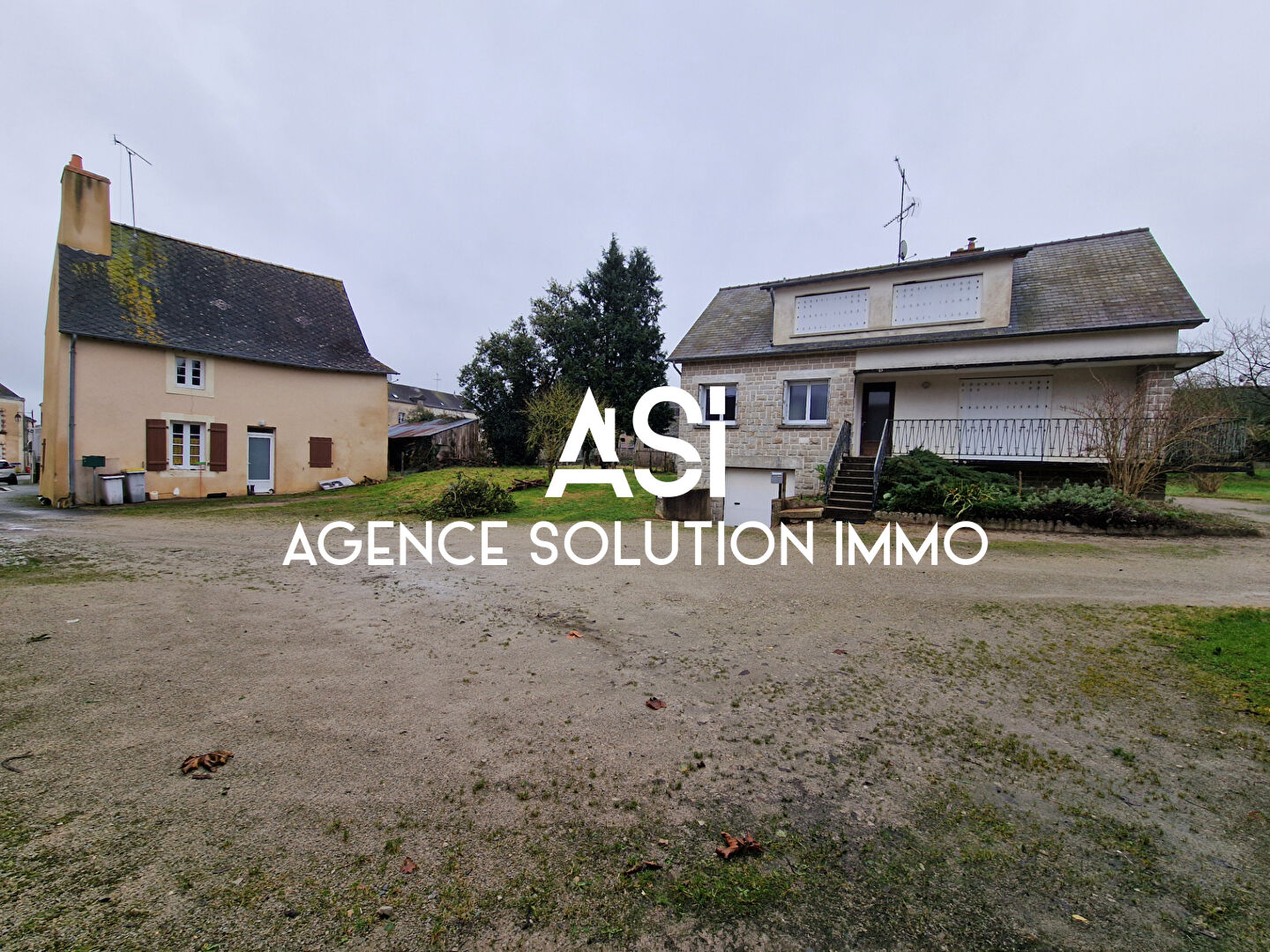 Ensemble Immobilier de deux maisons habitations
