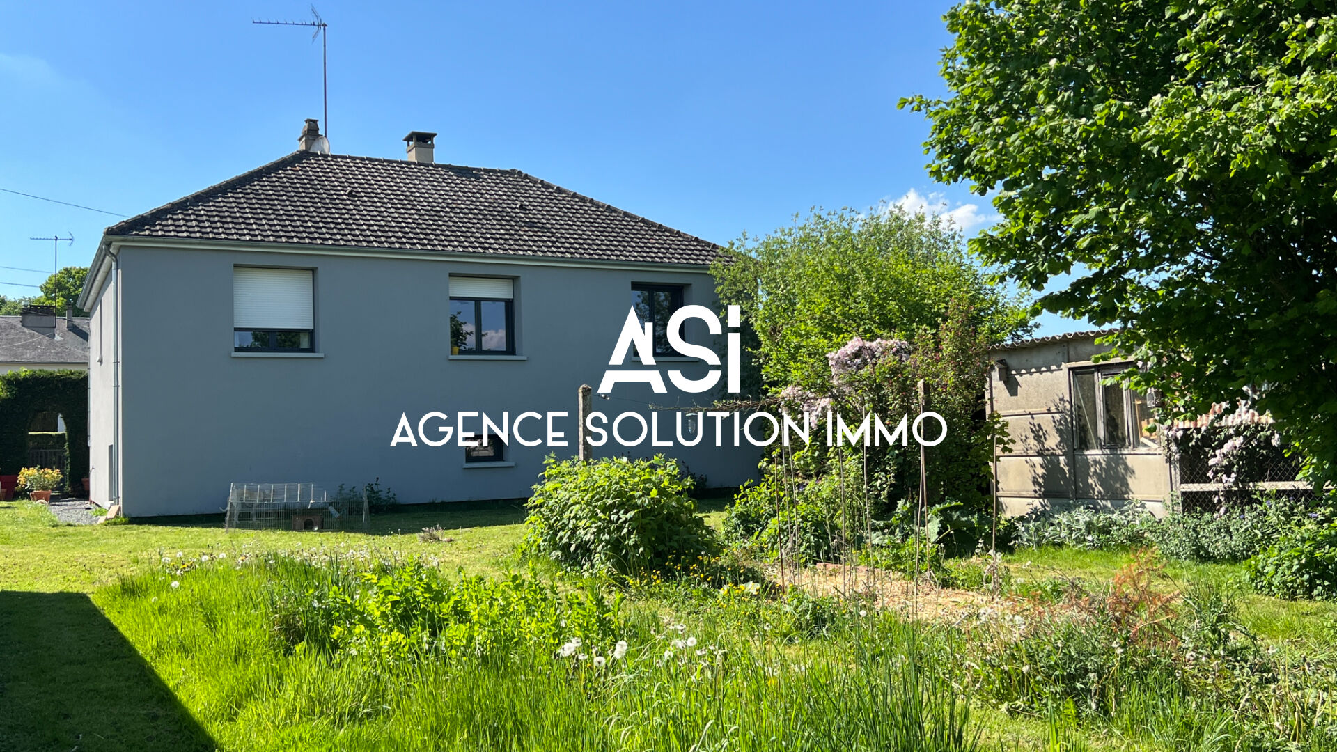 Maison Villaines La Juhel 7 P - 5 ch - 149 m2 - jardin sans vis à vis -  poulailler, cabanon - calme -clair
