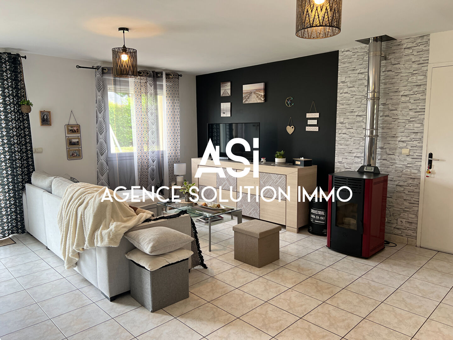 Maison plain-pied - 6p - 4 ch - 103 m2 - Jardin, calme et clair