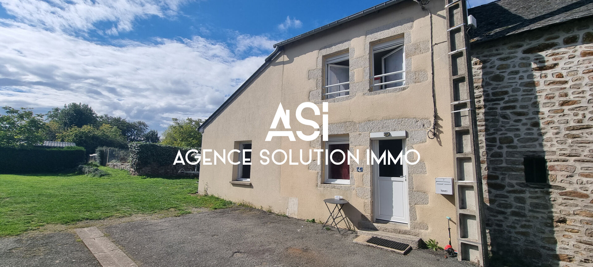 Maison de bourg de 95 m2 à Averton sur un terrain de 554 m2 au calme