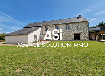 Longére Martigne Sur Mayenne 166 m2 sur 1 698 m² de terrain