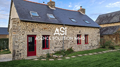 Maison de pierre en campagne à Saint Cyr En Pail