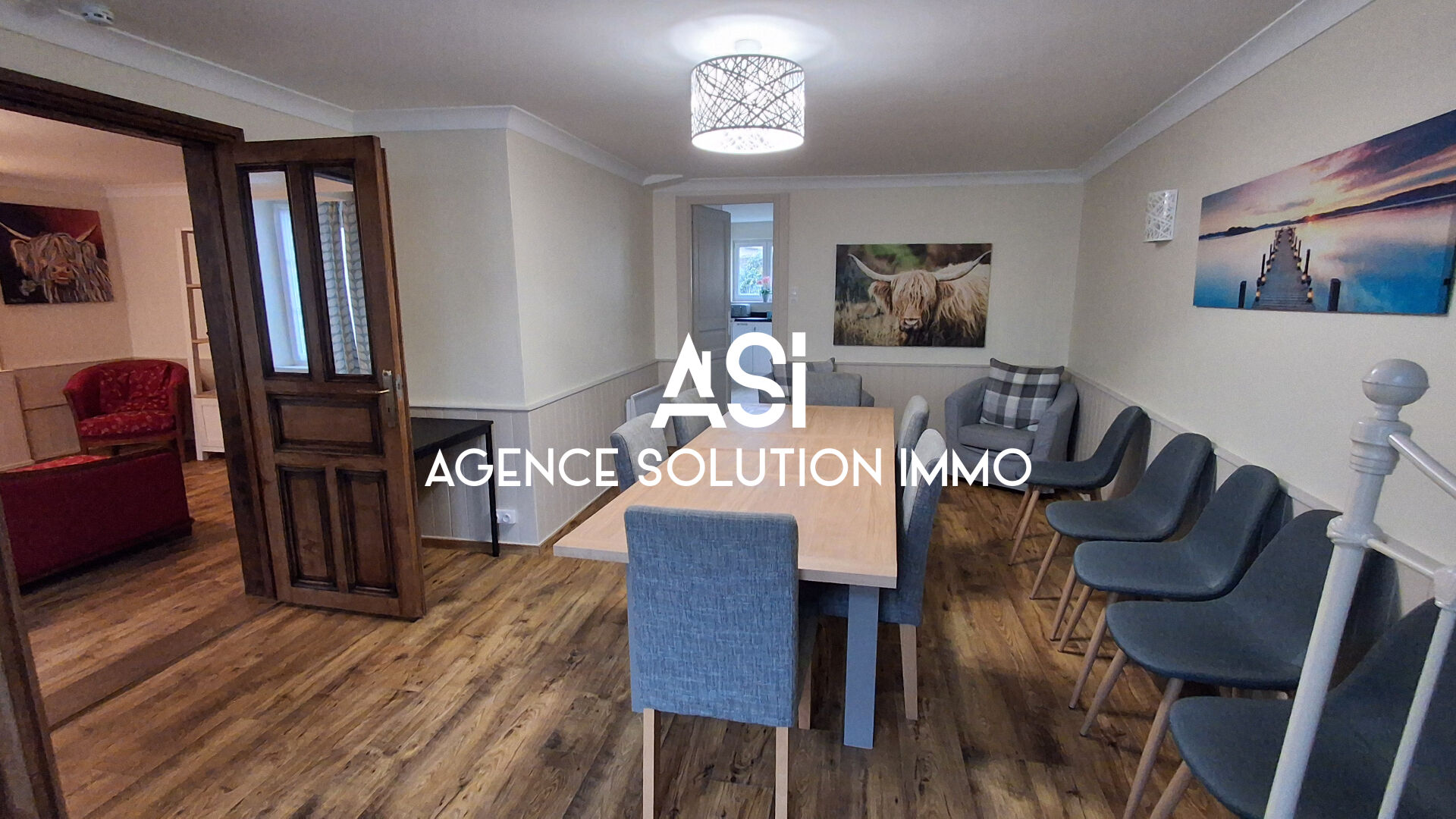 Maison de village  à Mantilly de 160 m2, 9 pièces, 6 chambres