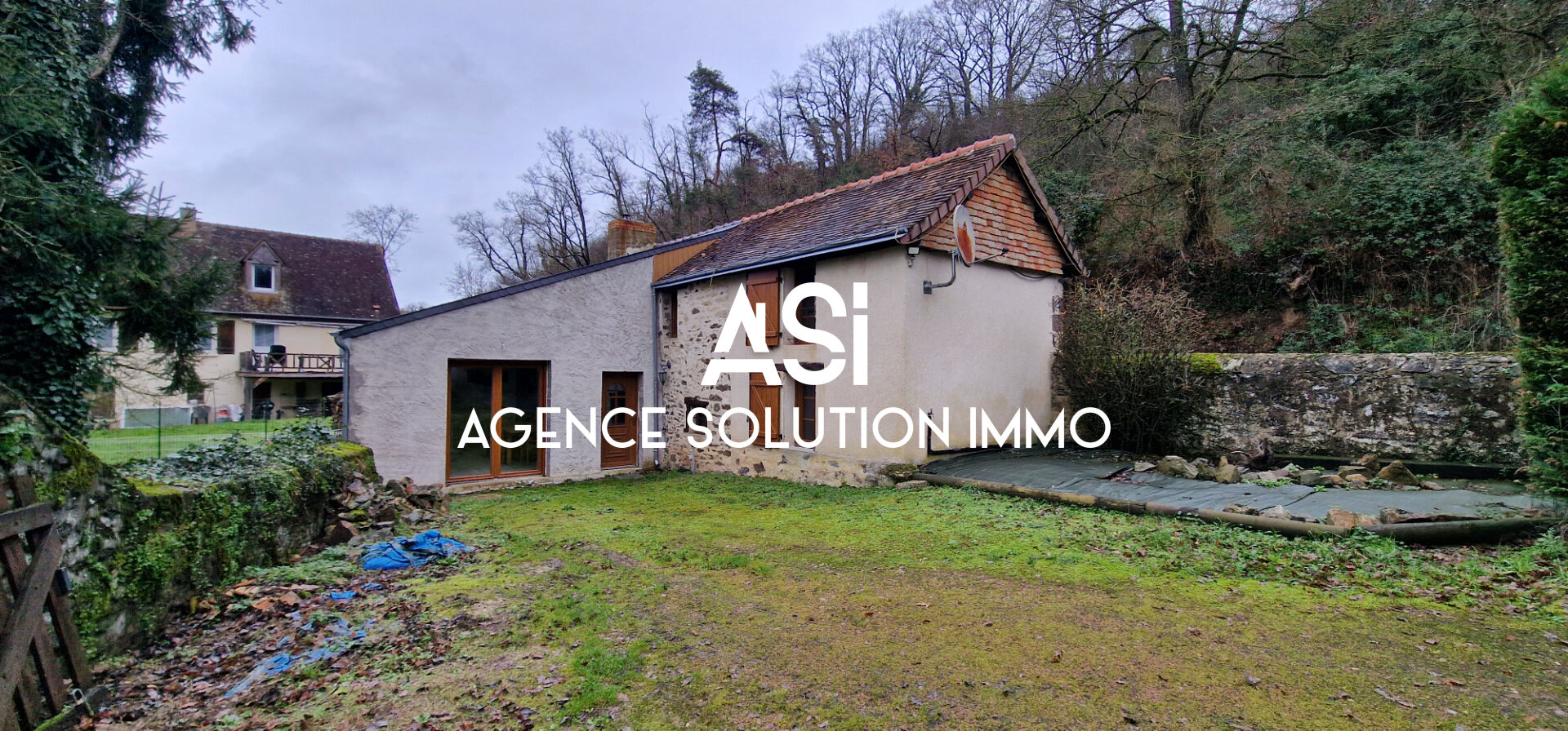 MAISON INDIVIDUELLE T3 RENOVEE AVEC GRANDE DEPENDANCE ET COUR