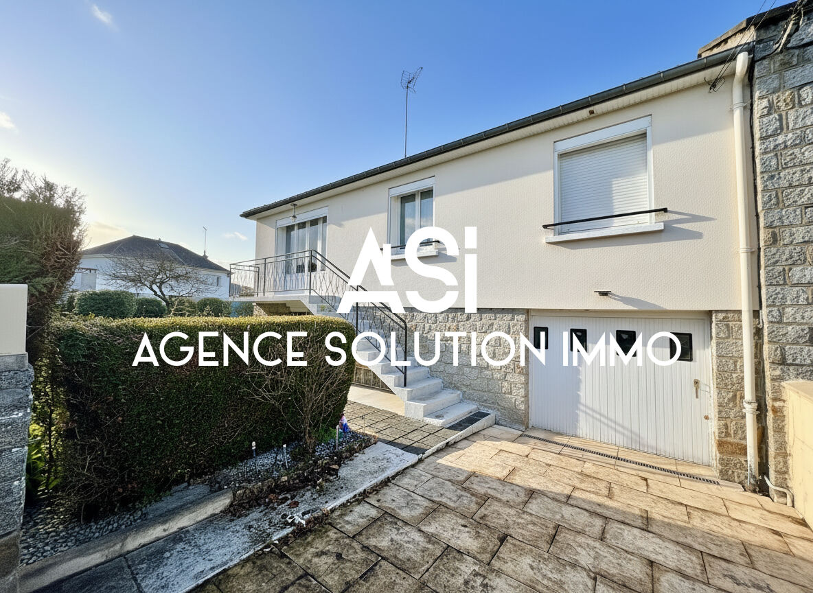 Maison 4 pièce(s) de 73m² sur terrain clos de 540m²  LAVAL