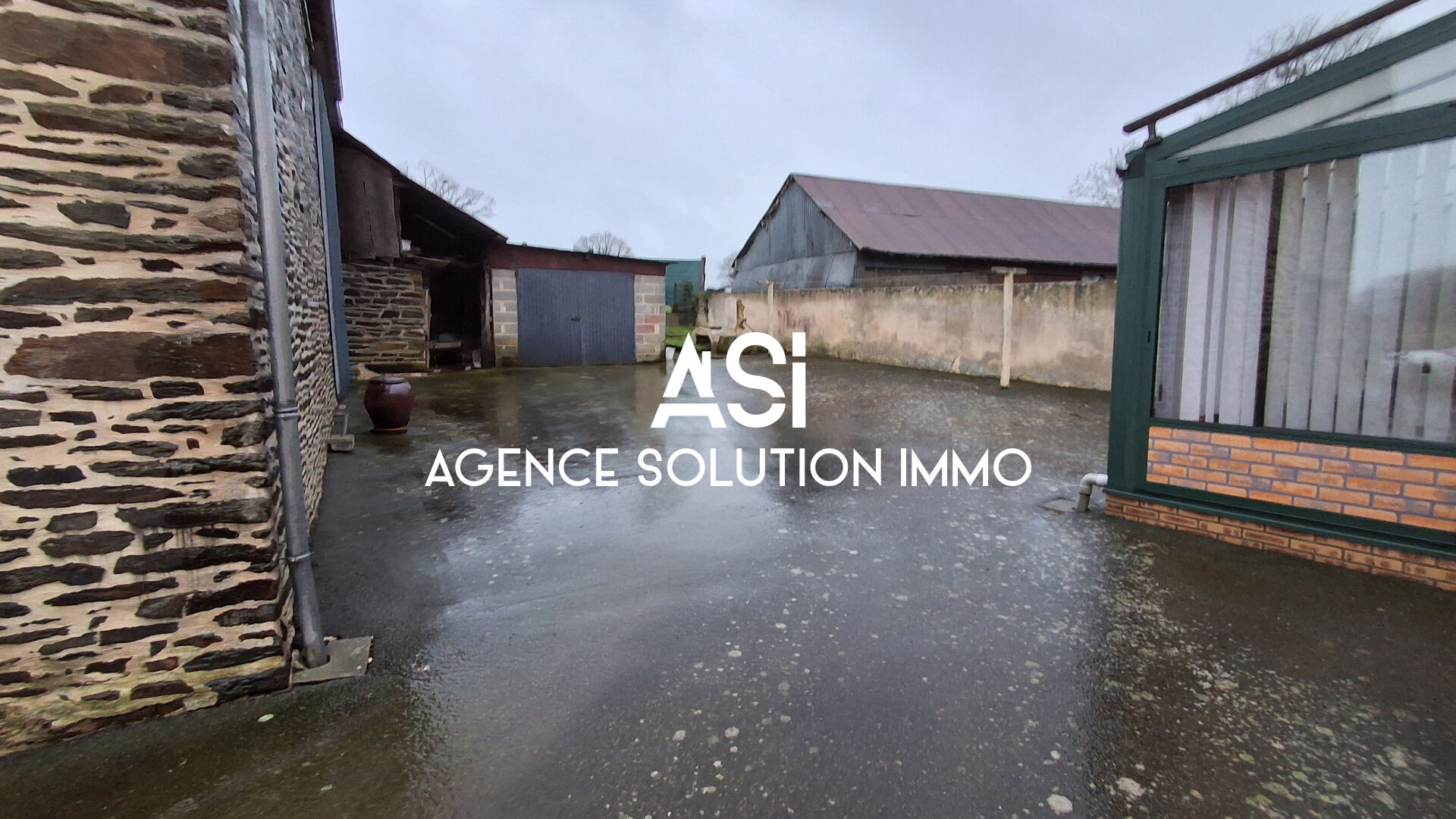 Maison en campagne de 90m2 sur une superficie de 416m2 au calme