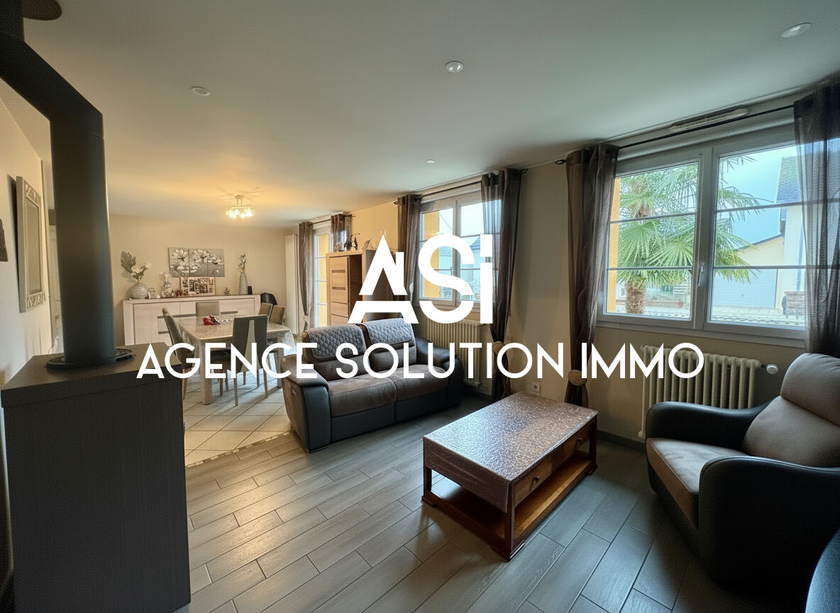 Maison 4 pièce(s) plain pied 90m² sur terrain clos.