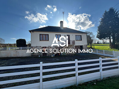 Pavillon sur sous sol + Terrains + Hangar et une bâtisse  - Detached house + outbuildings and land