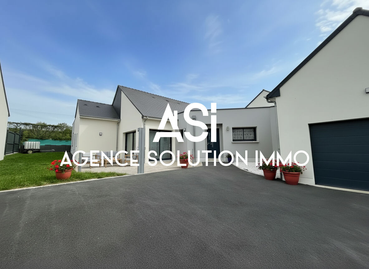 MAISON RECENTE PLAIN PIED GARAGE ET JARDIN LOUVERNE