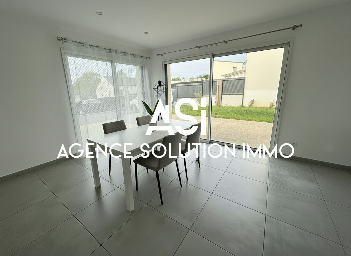 MAISON RECENTE PLAIN PIED GARAGE ET JARDIN LOUVERNE