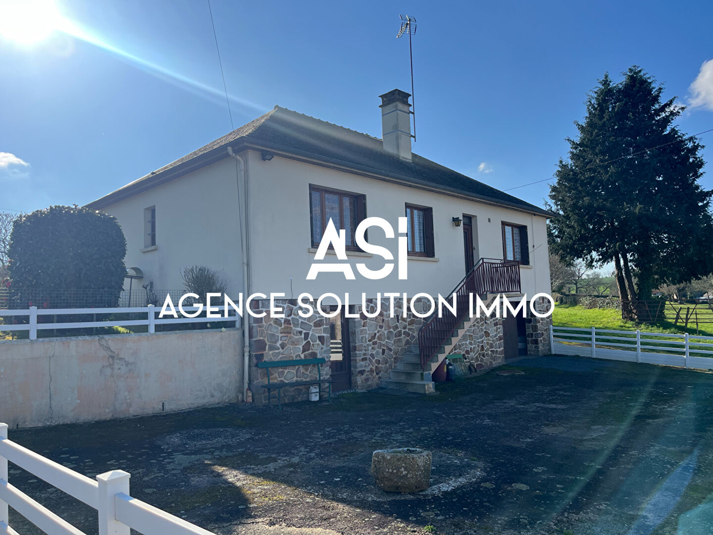 Maison Saint Germain De Coulamer - House with land and orchard