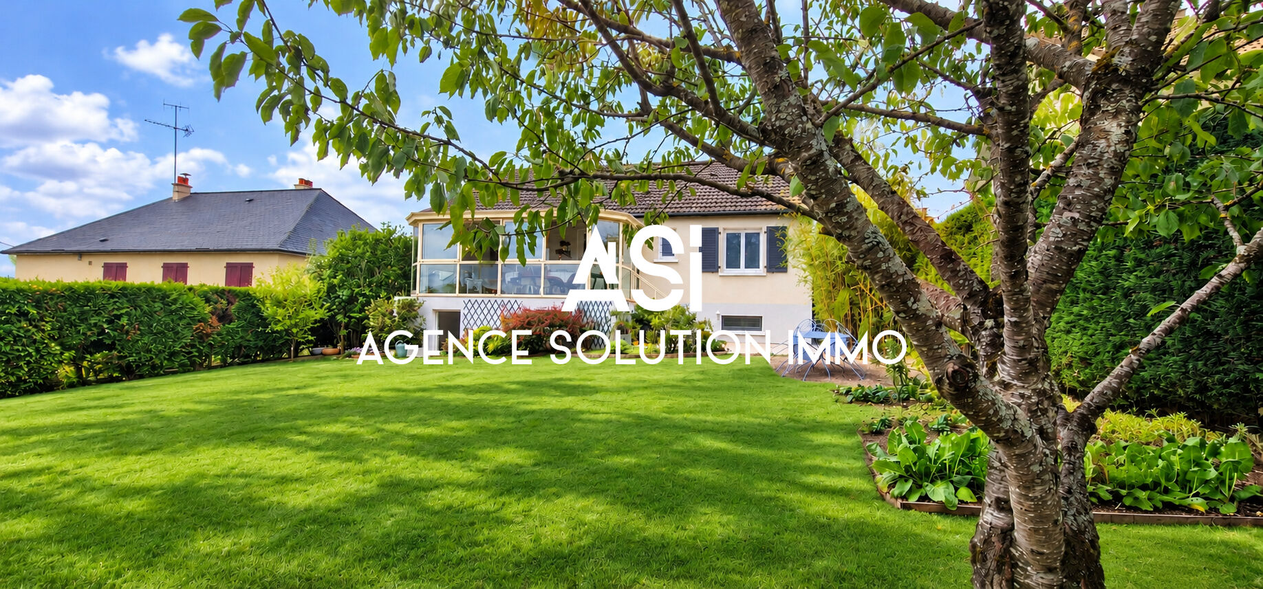 MAISON SUR SOUS SOL AVEC JARDIN ET GARAGE ARGENTRE