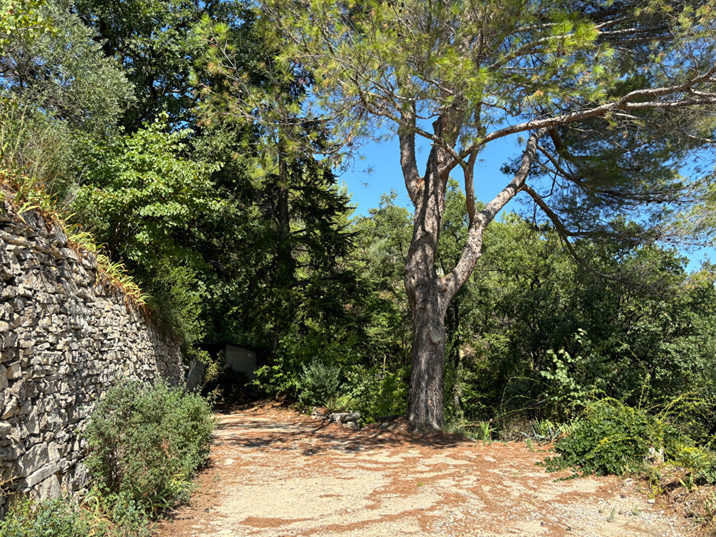 Maison neuve avec vue panoramique sur le Luberon. Terrain de 5 100 m² en restanques