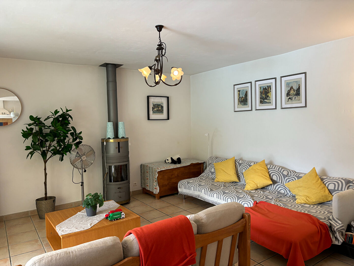 Maison avec piscine terrain 4 chambres