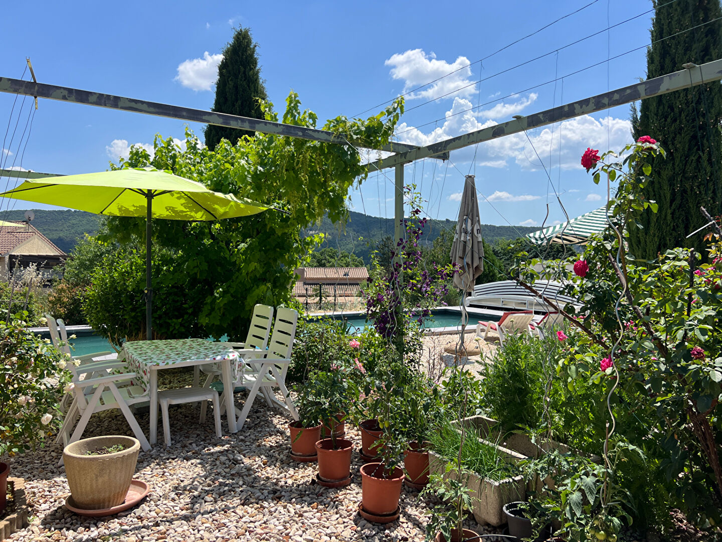 Maison & piscine à Rustrel