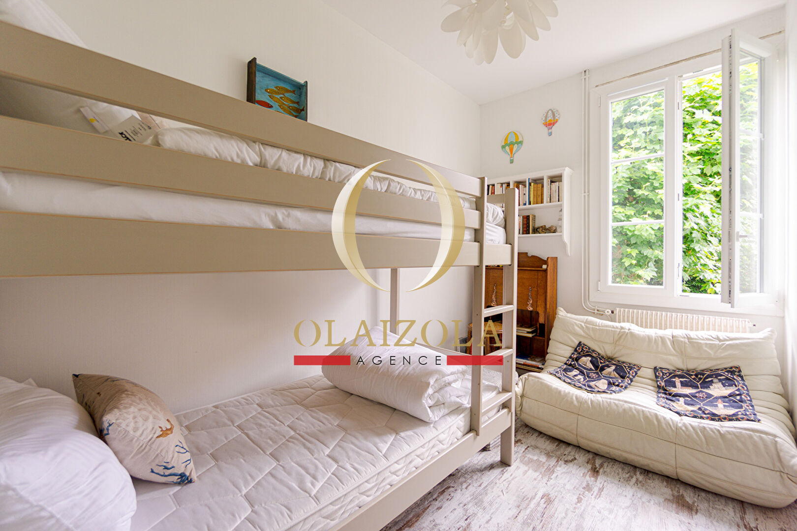 Photo SAINT JEAN DE LUZ / QUARTIER DU LAC - Appartement de 3 pièces avec jardin dans quartier calme. image 5/6