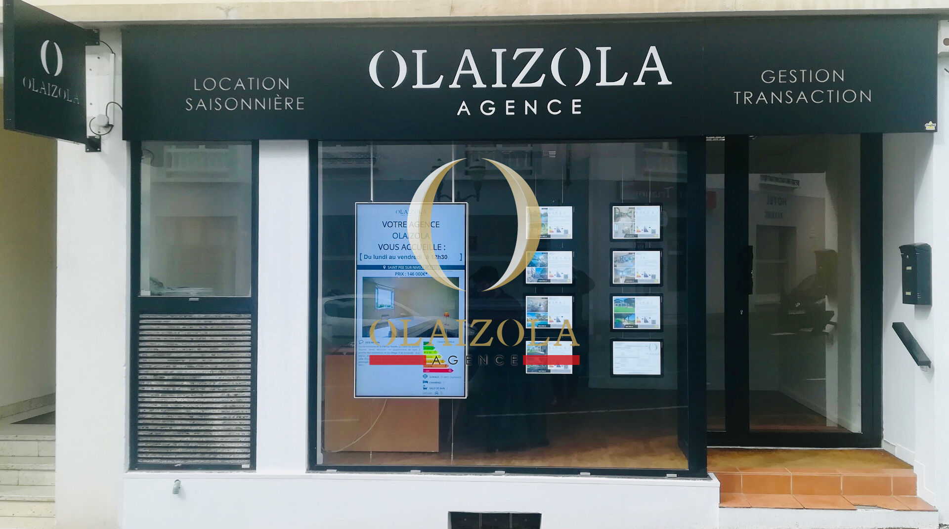 Agence immobilière de 
 AGENCE OLAIZOLA - Agence OLAIZOLA 
