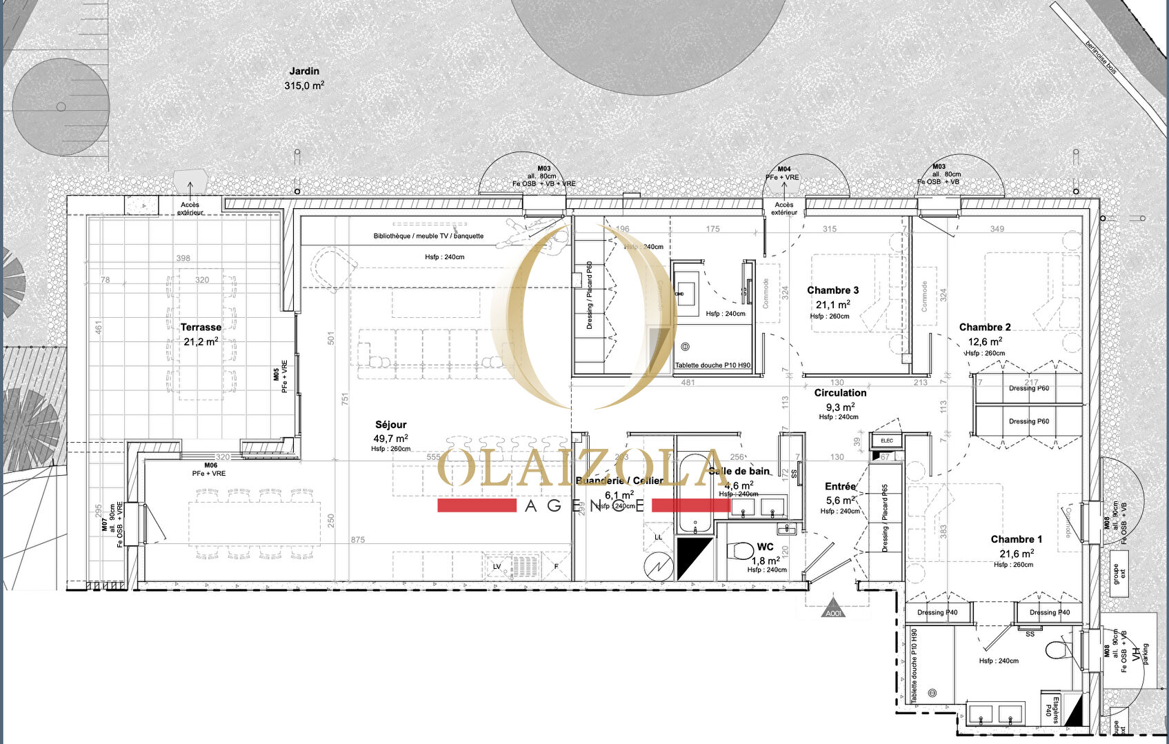 Photo BIDART ? Appartement  T4 neuf avec jardin et 3 box, à 100 mètres de la plage image 4/6