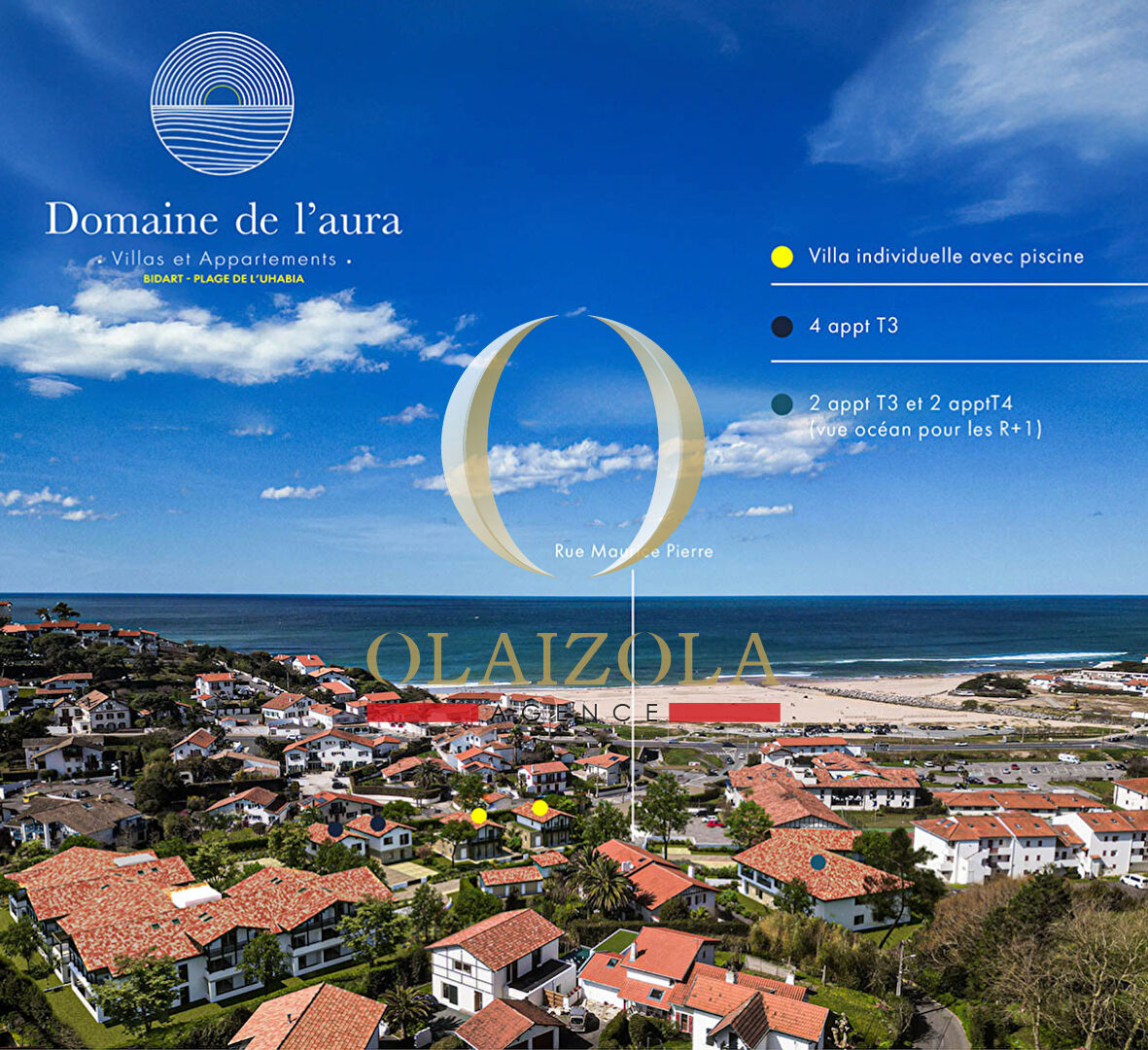 Photo BIDART ? Appartement  T4 de 120m2 neuf avec jardin et triple garage à deux pas de la plage image 2/6