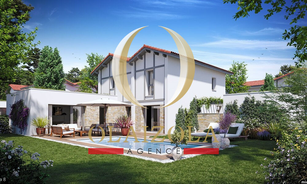 Photo ANGLET Cinq Cantons / Chiberta - ANGLET ? Villa neuve avec piscine, garage et jardin plein sud. image 3/6