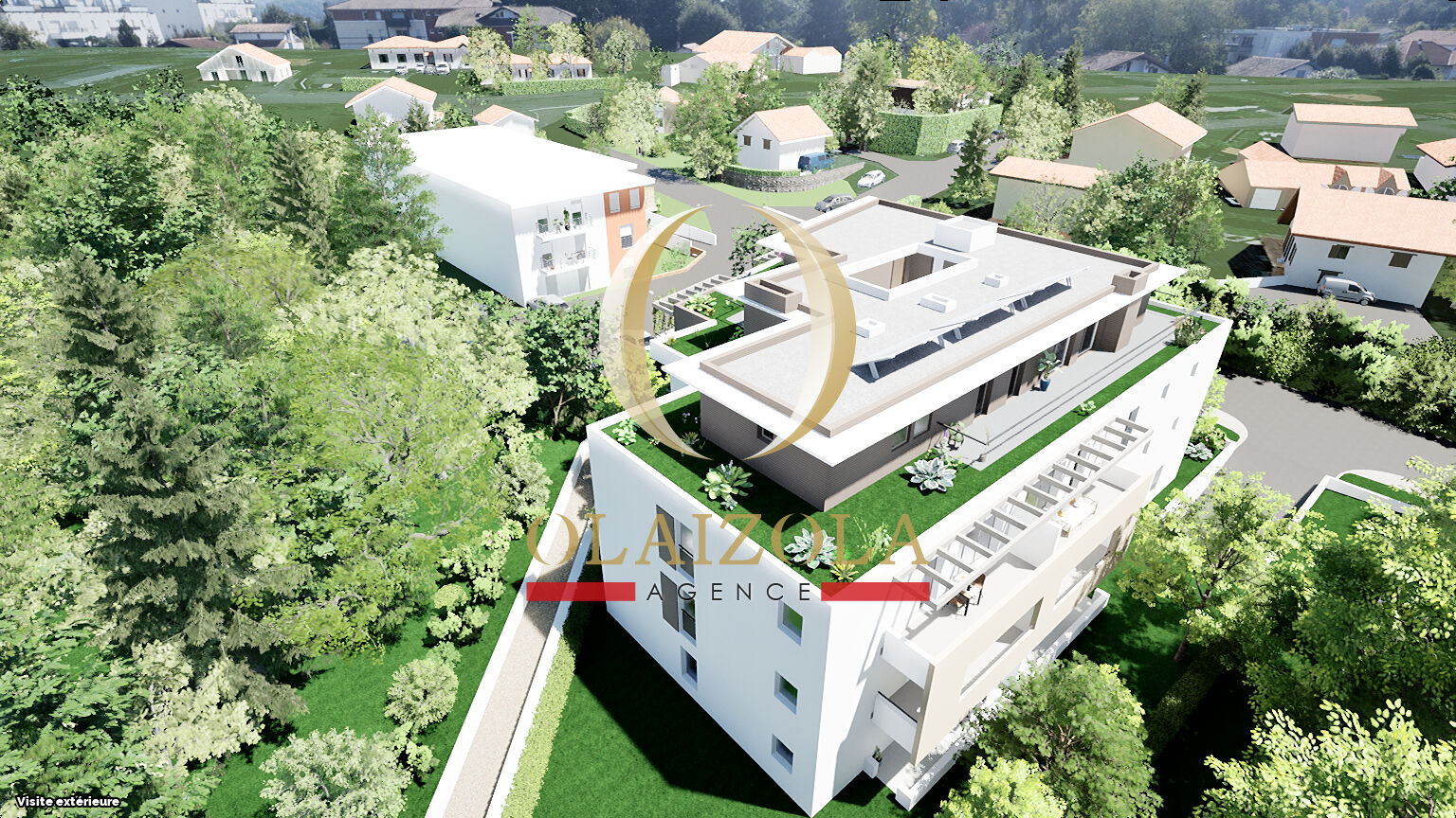 Photo BAYONNE - Appartement T4 en duplex avec parkings dans résidence verdoyante image 5/5