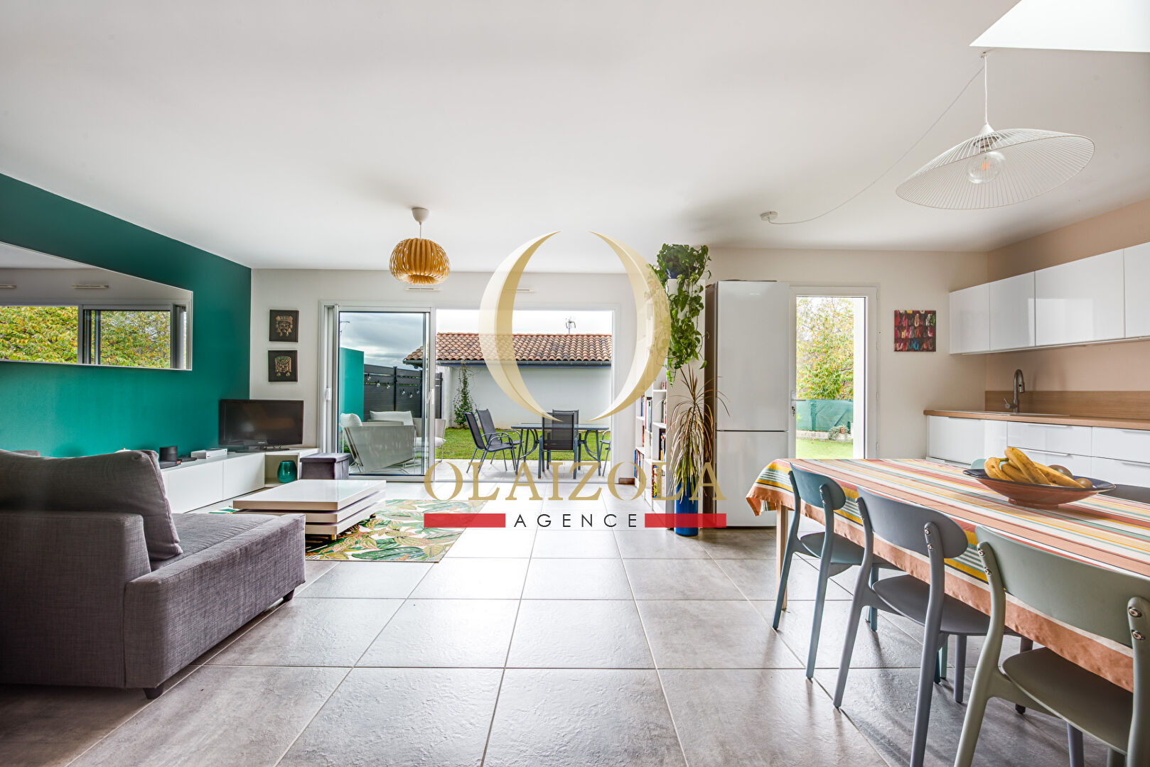 Photo Saint-Pée-sur-Nivelle - Maison T4 avec garage, jardin et vue Rhune. image 3/6