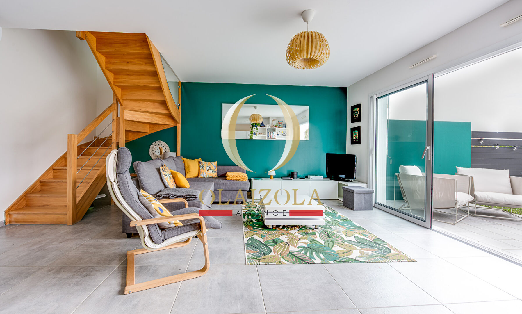 Photo Saint-Pée-sur-Nivelle - Maison T4 avec garage, jardin et vue Rhune. image 4/6