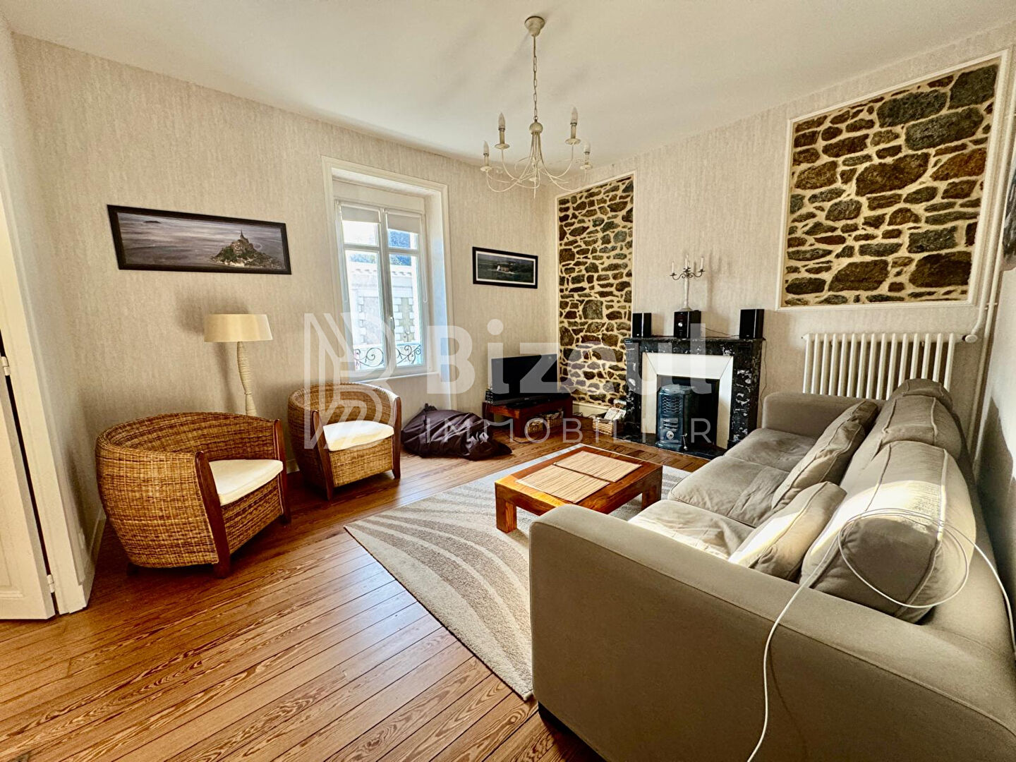 Photo Appartement Saint Malo - Saint-Servan - 4 pièce(s) 80,74 m2 en carrez et 102.66 m² au sol - Cave image 1/6