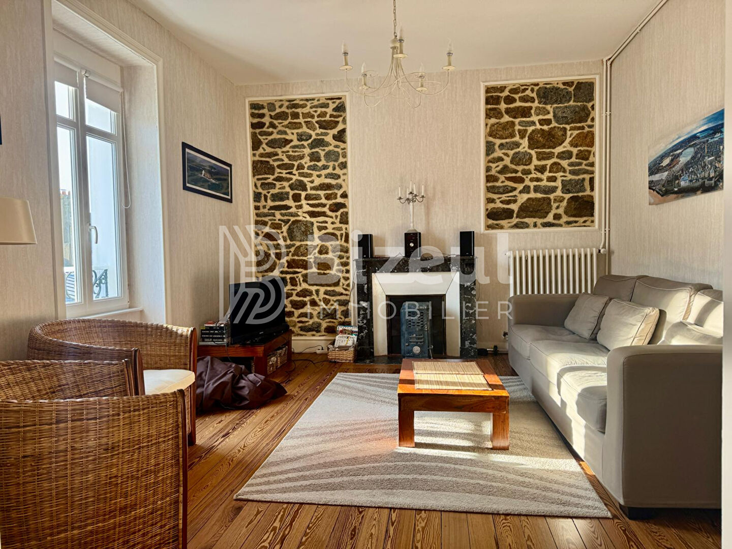 Photo Appartement Saint Malo - Saint-Servan - 4 pièce(s) 80,74 m2 en carrez et 102.66 m² au sol - Cave image 3/6