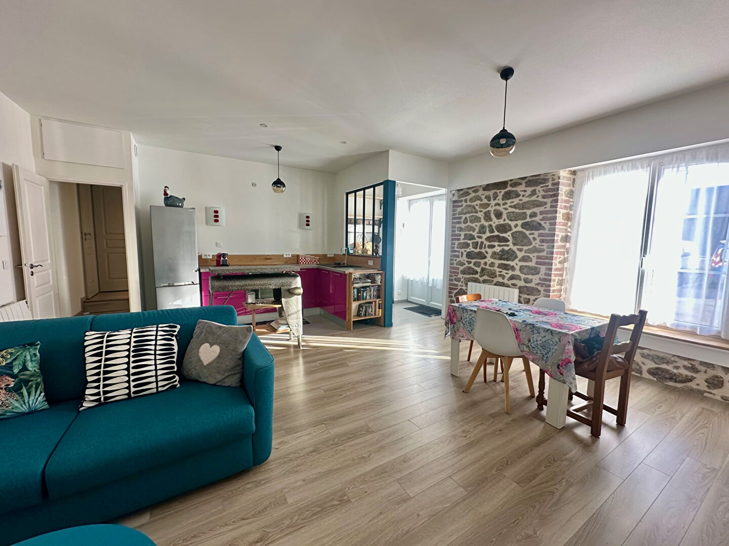 ST MALO- LE SILLON - appartement 2 pièces de charme dans un immeuble du XIXème siècle.