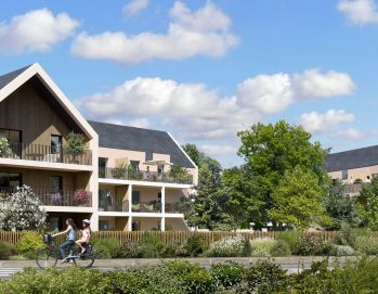 Appartement Les Ponts De Ce 2 pièces 41m2 avec jardin privatif et stationnement