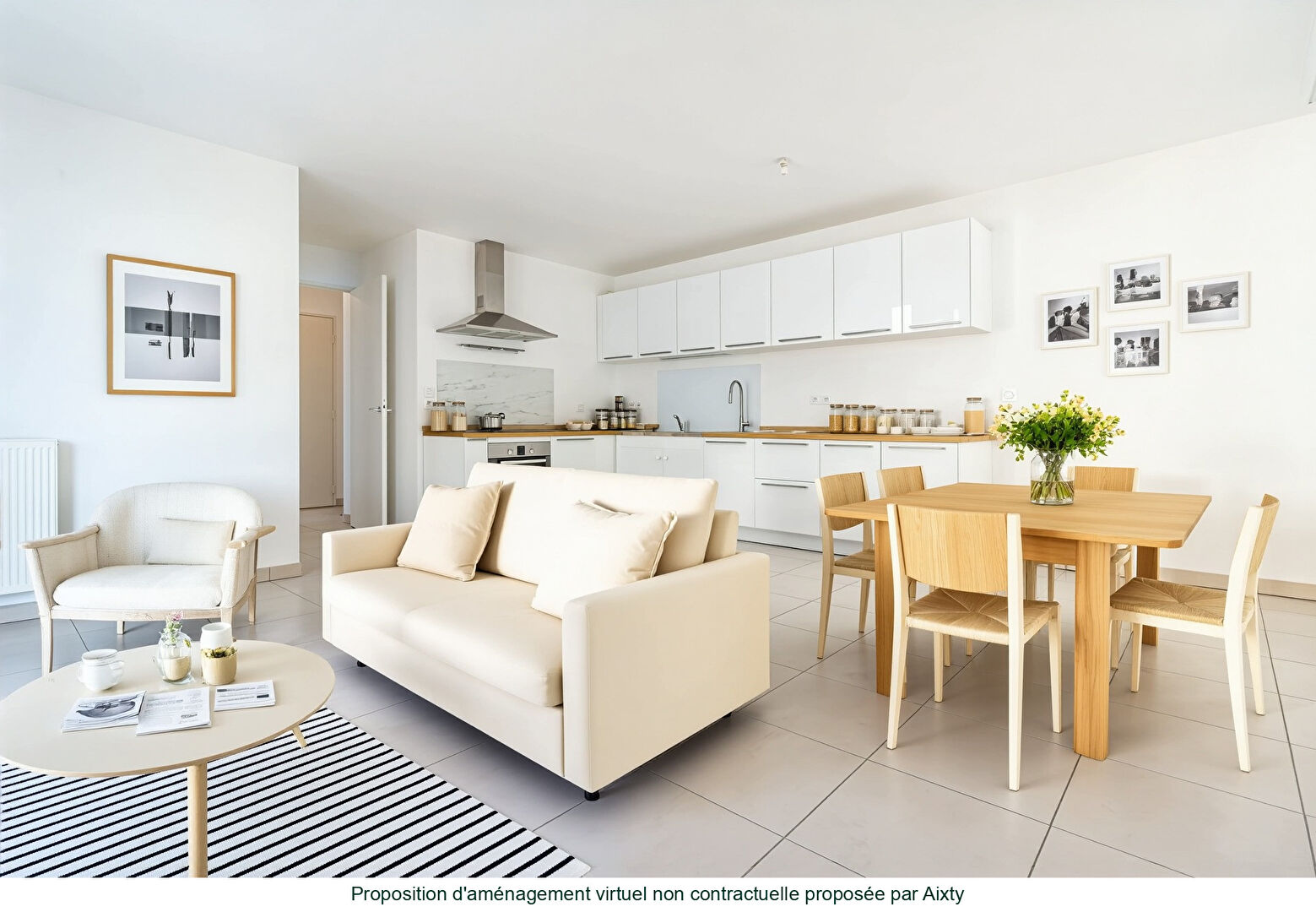 Photo Appartement Vitrolles 3 pièce(s) 59 m2 + 2 stationnements image 2/6