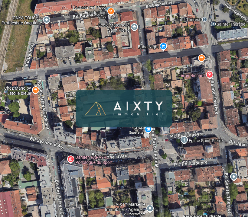 Cave Marseille 21 m2 - Quartier Saint PIERRE - 13005