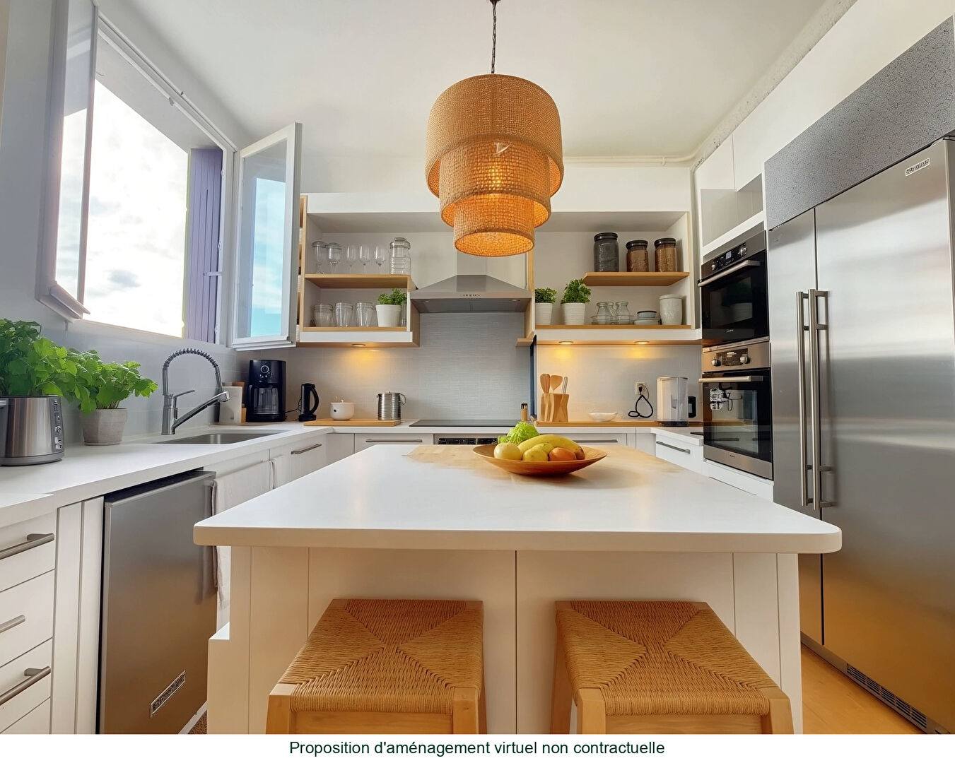 Appartement  - 3 pièce(s) 66 m2 - cave et stationnement