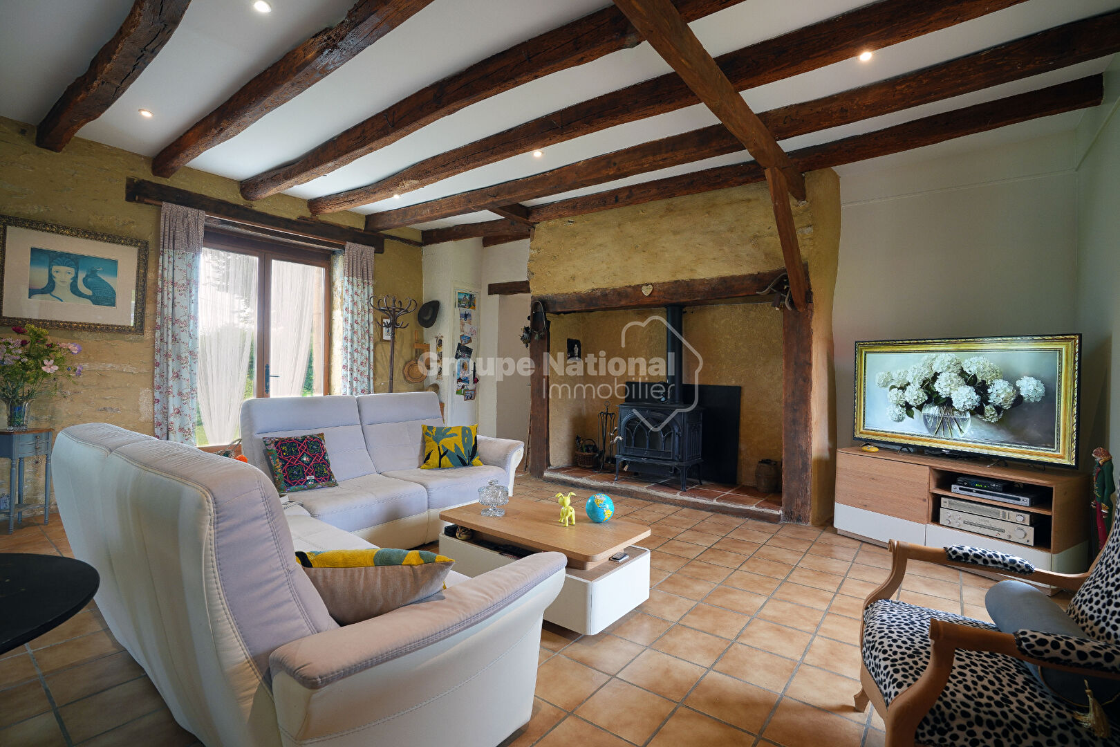 Photo VENTE : maison en pierre F4 (120 m²) à 30 mn de SARLAT LA CANEDA avec terrain constructible image 5/6