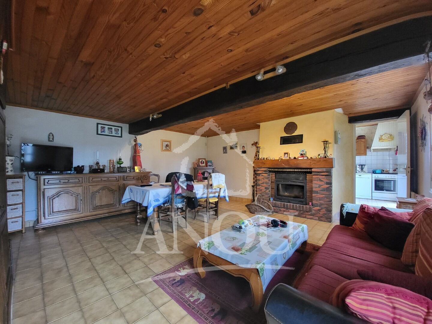 Photo MAISON AU CALME AVEC VUE DÉGAGÉE SUR LA CAMPAGNE 10 MN BROU image 3/6