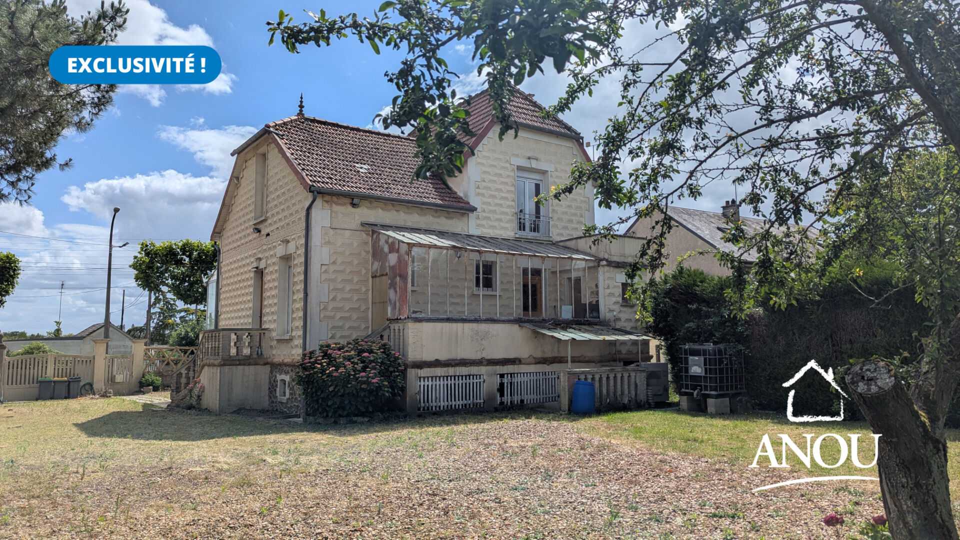 MAISON DE CARACTÈRE AVEC DPE C, 3 CHAMBRES ET SOUS-SOL TOTAL