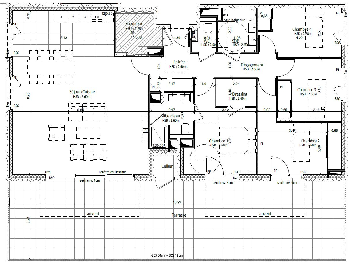 Photo Appartement Tassin Bourg - 5 pièces Dernier étage Terrasse image 5/6