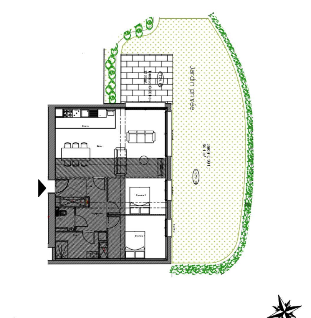 Photo Appartement Cormeilles En Parisis 3 pièce(s) 79 m2 image 1/1