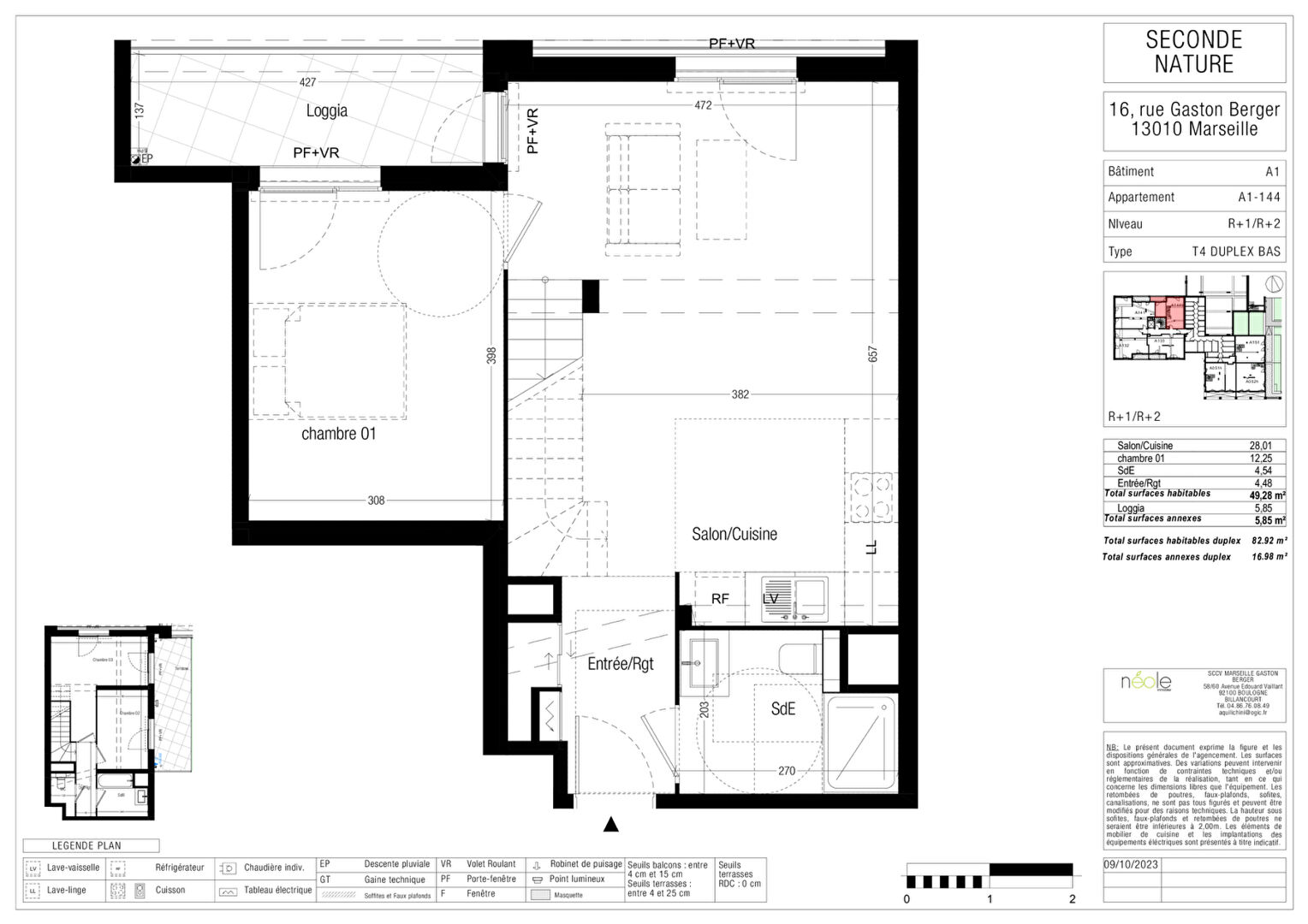 Photo Beau T4  avec Terrasse + Loggia+ Parking image 3/3