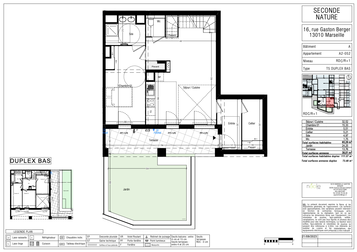 Photo Superbe 5 pièces + Terrasse + Jardin + Parking image 4/5