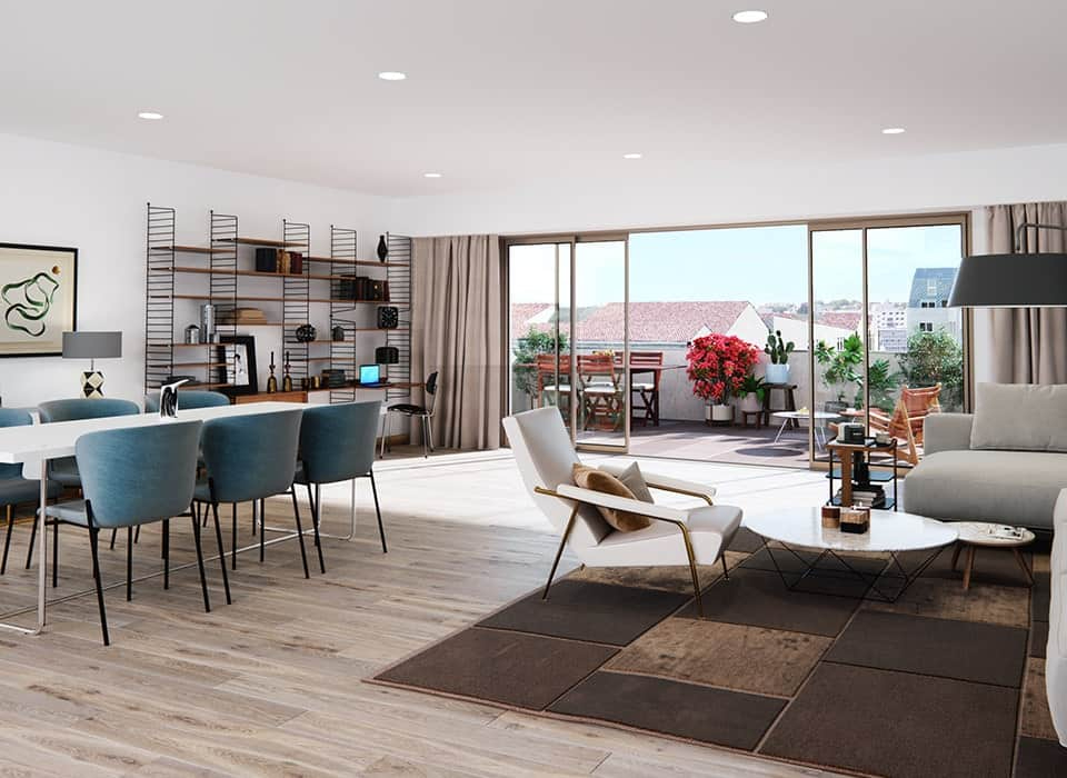 Photo Beau T3 - Terrasse & Parking - Proche Transiliens H - Enghien-les-Bains image 1/4