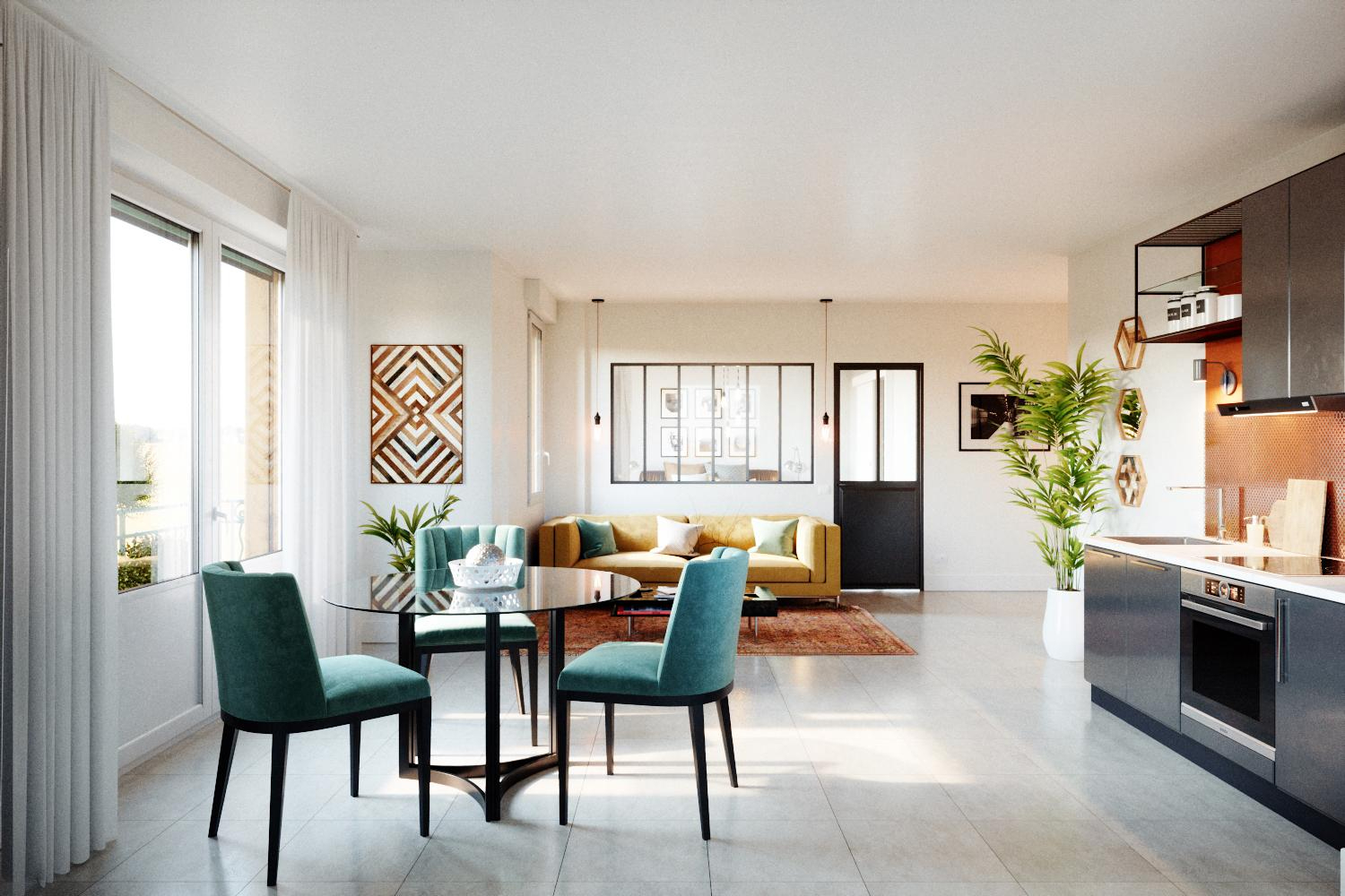 Photo 2 Pièces - Proche Ligne H avec Loggia - Parking - Deuil-la-Barre image 1/4