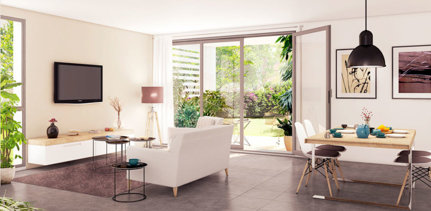 Maison T3 sur deux niveaux avec jardin et terrasse dans Paris 20