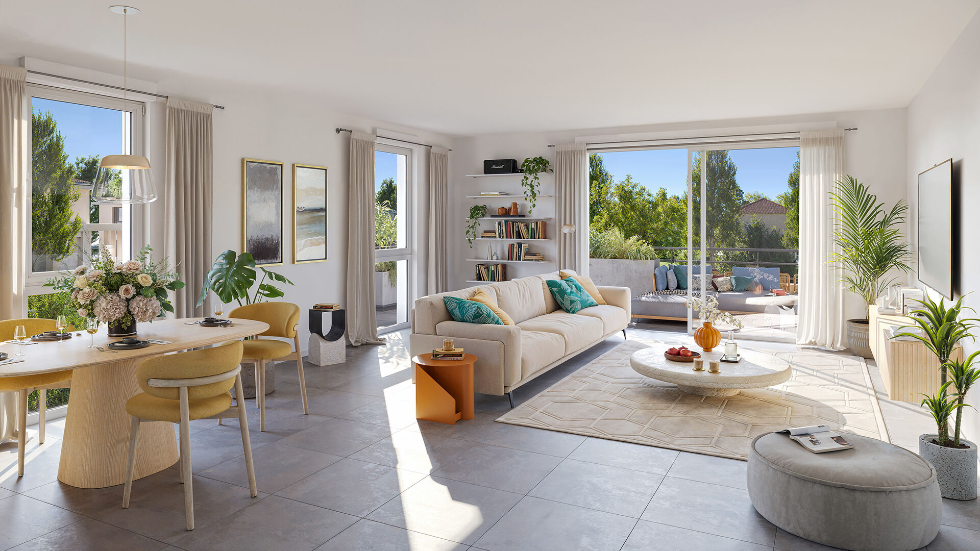 Photo BEAU T4 RESIDENCE INTIMISTE VUE NATURE ET PROCHE CENTRE, AIX EN PROVENCE image 2/3