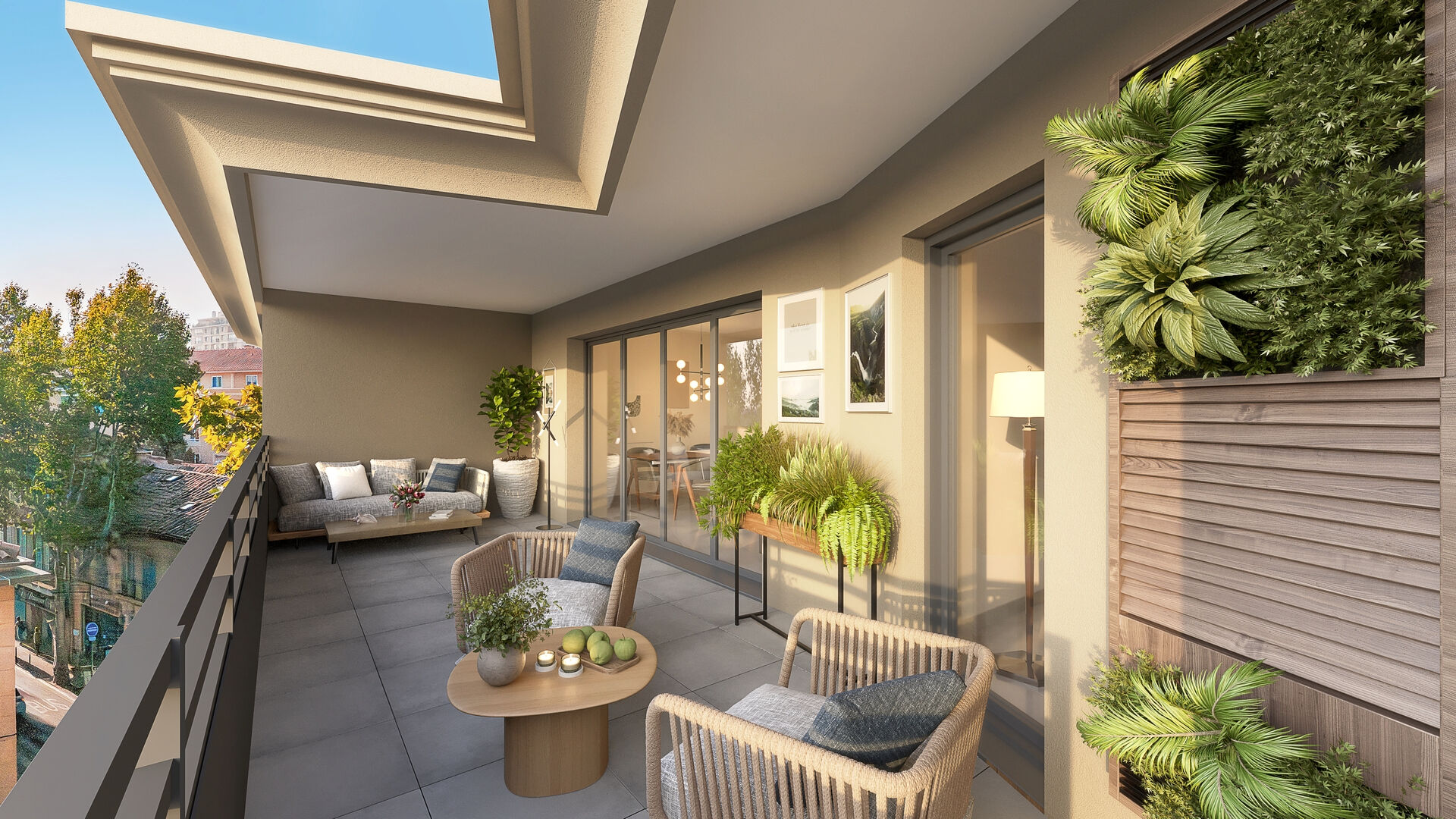 MAGNIFIQUE T3 AVEC TERRASSE, RESIDENCE NEUVE INTIMISTE CENTRE HISTORIQUE AIX EN PROVENCE