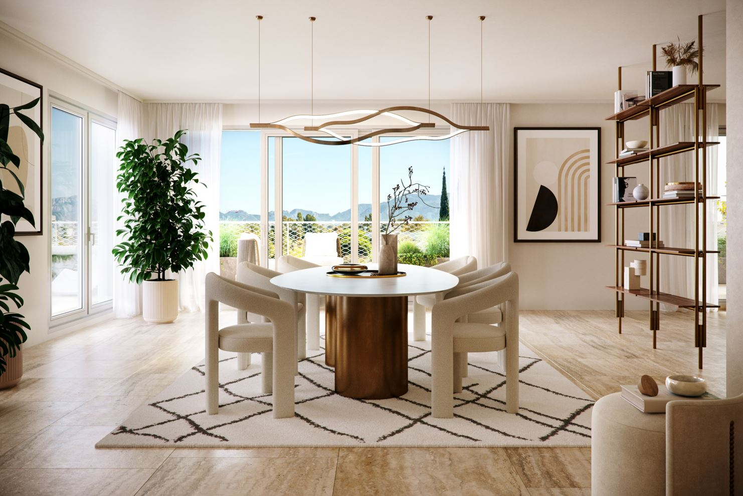 LIVRAISON RAPIDE - APPARTEMENT T3 EN REZ DE JARDIN - PRADO PLAGE